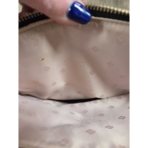 Kate Spade New York Polly leather cross-body bag Solid Black Purse - Picture 7 of 7